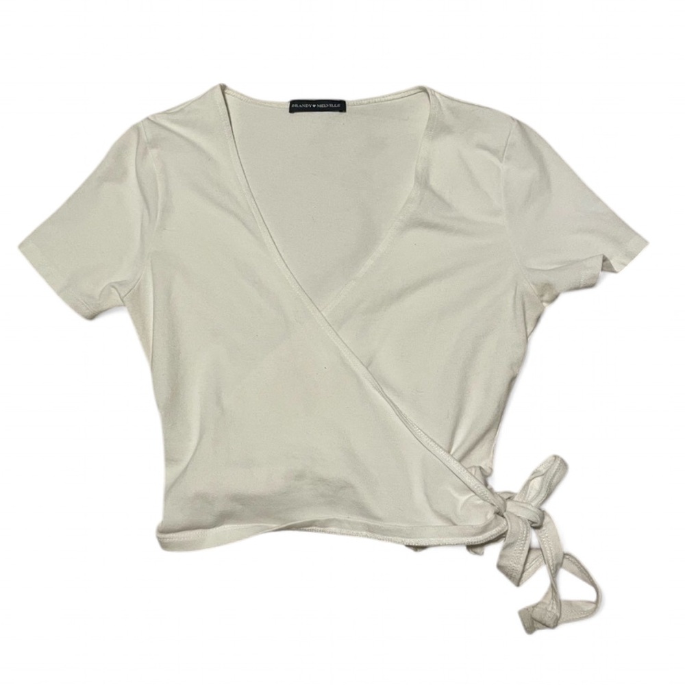 Brandy Melville wrap top